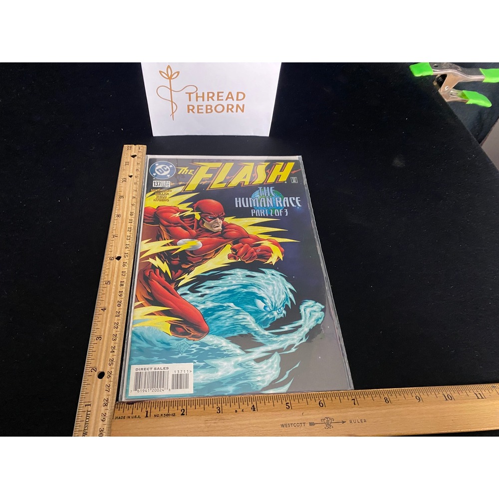 The Flash #137 Comic Book DC Comics Direct‎ Sales The Human Race Part 2 of 3